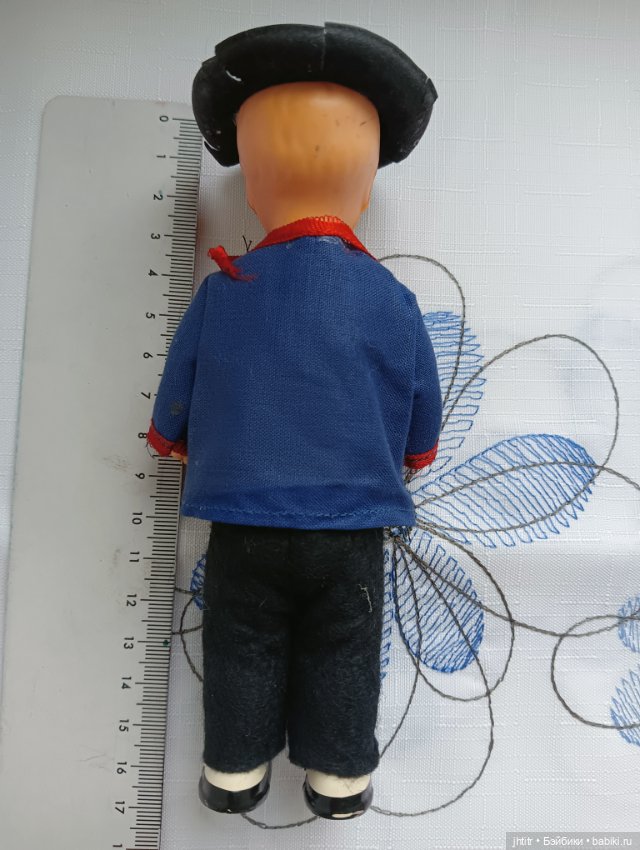 Мальчик ГДР ,колкий пластик (фото 2)