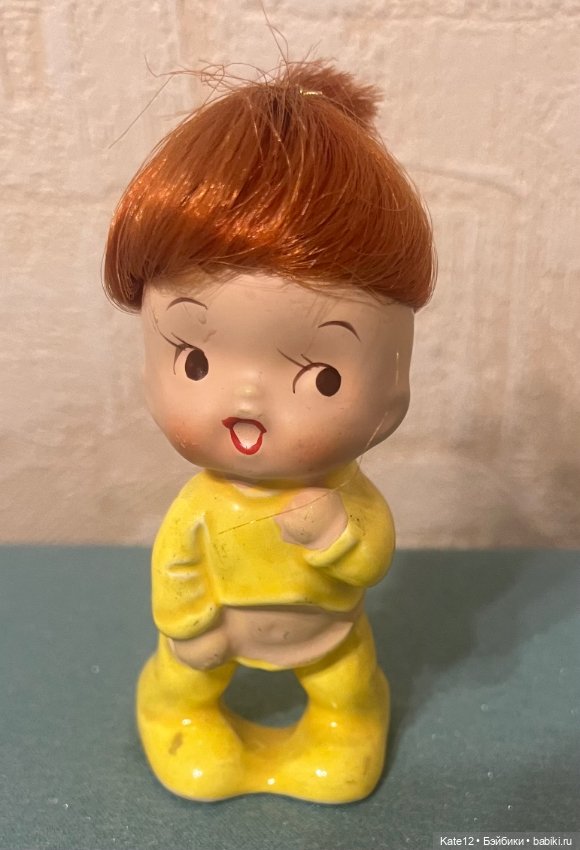 Кукла статуэтка Япония клеймо (фото 3)