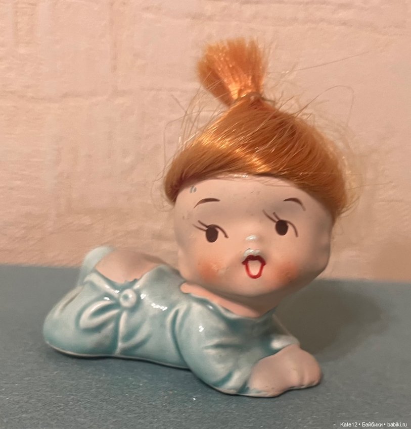 Кукла статуэтка Япония клеймо