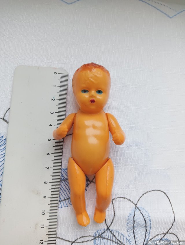 Целлулоидный пупсик СССР — Винтажные куклы и игрушки детства
