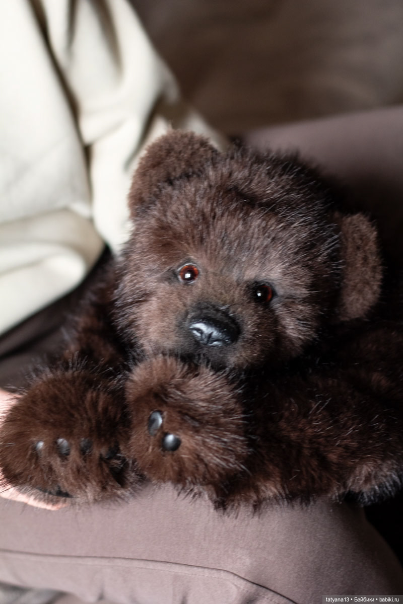 Реалистичный медвежонок Чоко (фото 2)