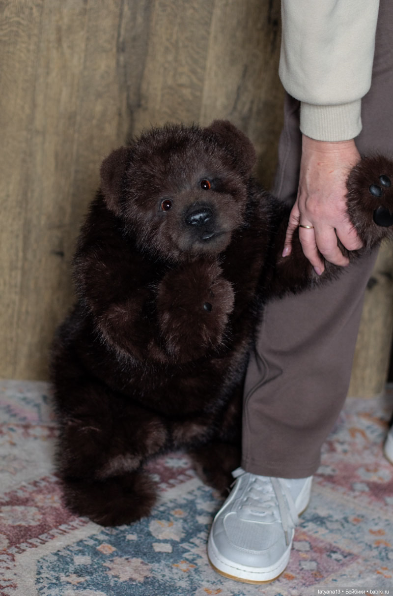 Реалистичный медвежонок Чоко (фото 4)