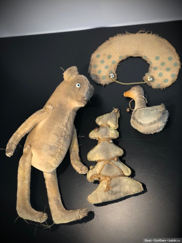 Чердачный медведь ручной работы (фото 8)