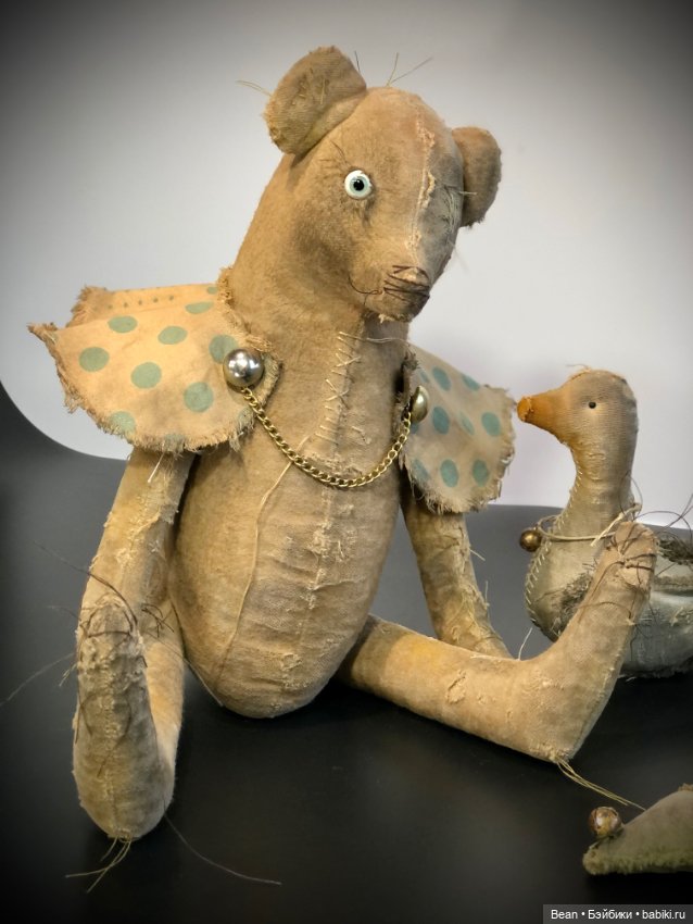 Чердачный медведь ручной работы (фото 2)