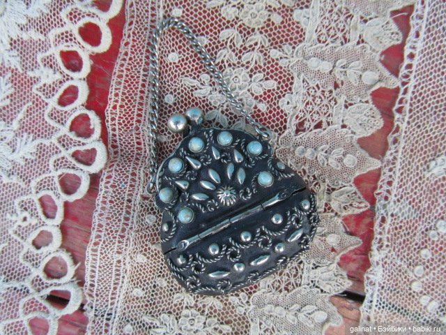 Старинная кукольная сумочка (фото 2)