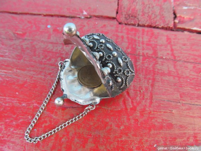 Старинная кукольная сумочка (фото 7)