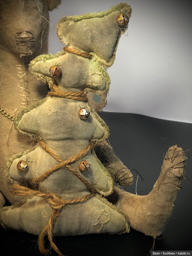 Чердачный медведь ручной работы (фото 3)