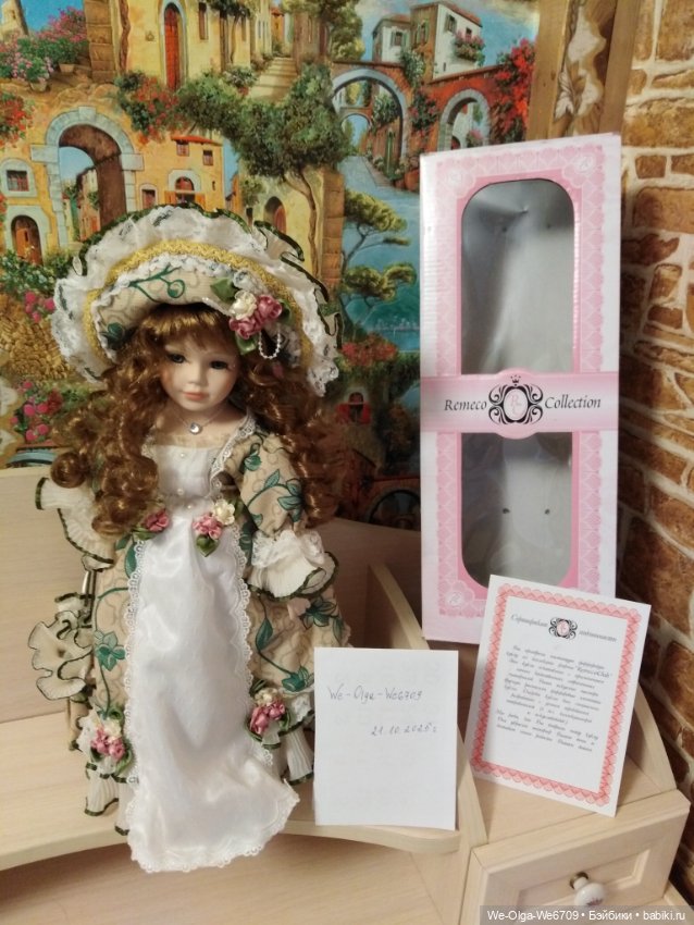 Кукла фарфоровая Remeco Collection (фото 7)