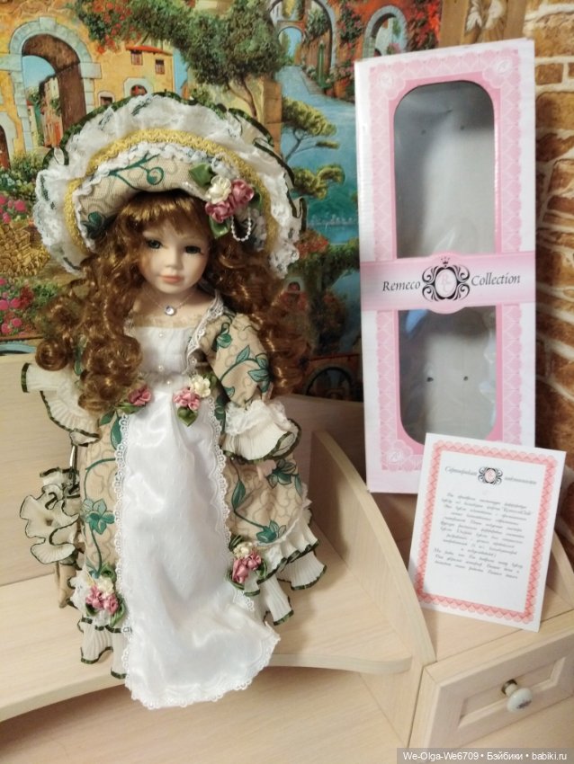 Кукла фарфоровая Remeco Collection (фото 6)