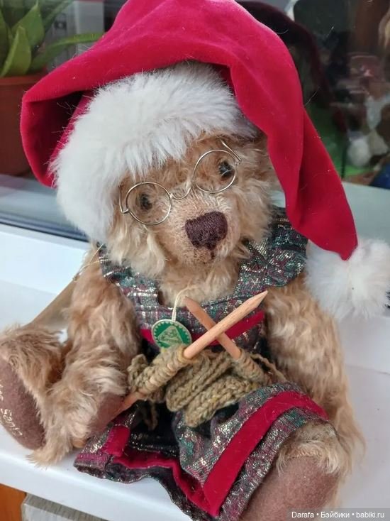Медведь Hermann Teddy Bear Mrs. Santa (фото 5)