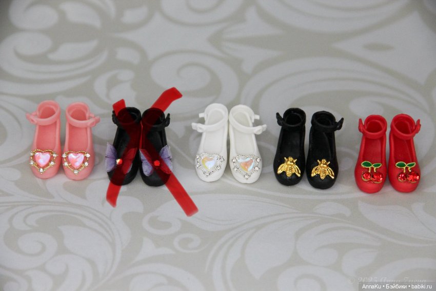 Туфли для Барби, 1/6 и Минифи