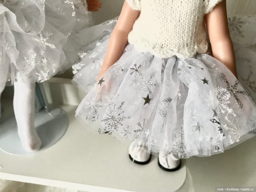 Юбочка Снежинки — Одежда для кукол (фото 4)