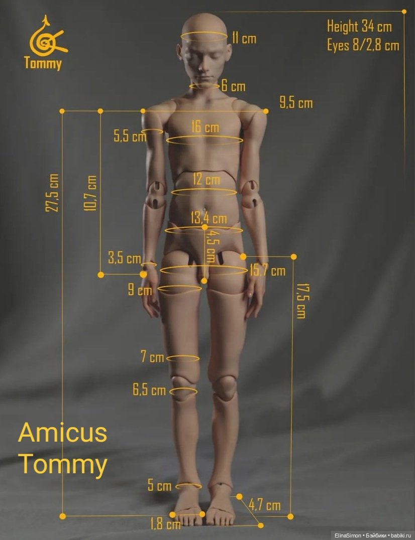 Продам Томми от Amicus — Авторские куклы BJD (фото 5)