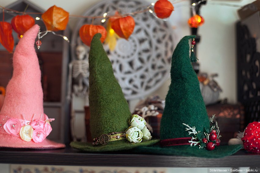 Продам ведьминские шляпы для кукол (фото 4)