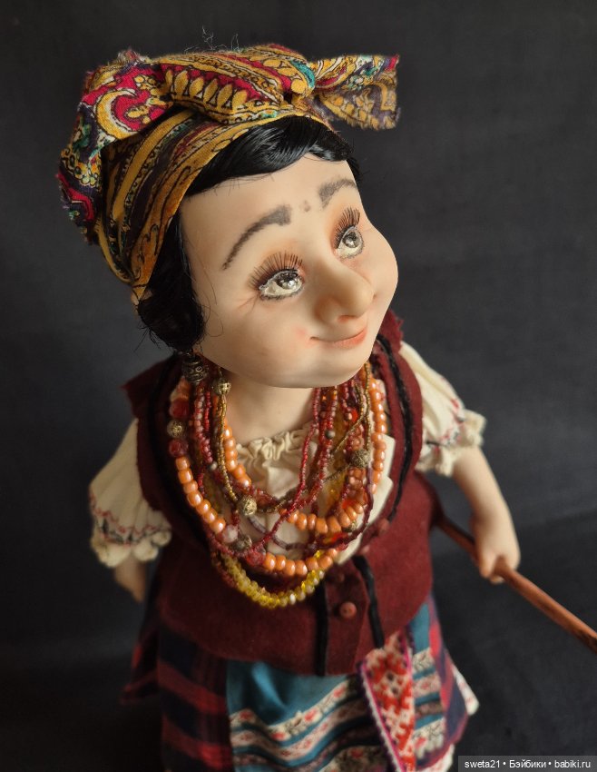 Кукла "Солоха" — Авторские куклы (фото 4)