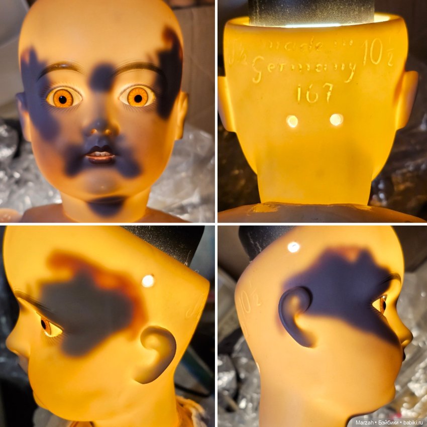 Милашка от Kestner, 167 молд, антикварная куколка