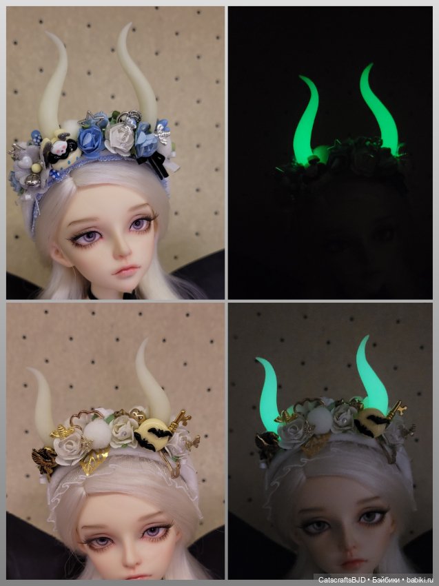 Ободки для кукол от 1/6 до 1/3 (фото 8)