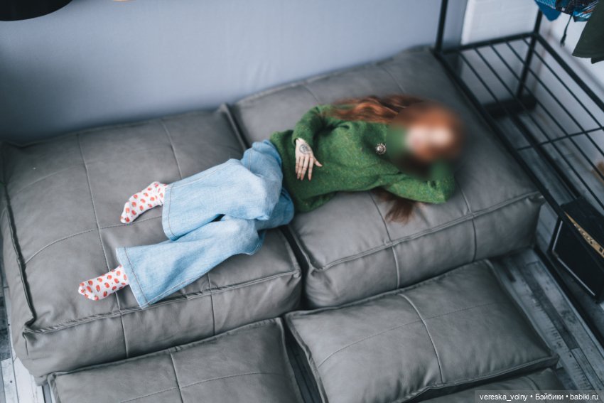 Диван из 2 частей для SD — Аксессуары для BJD