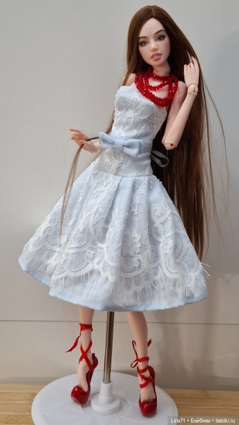 Нежнейшее платье на худеньких авторок