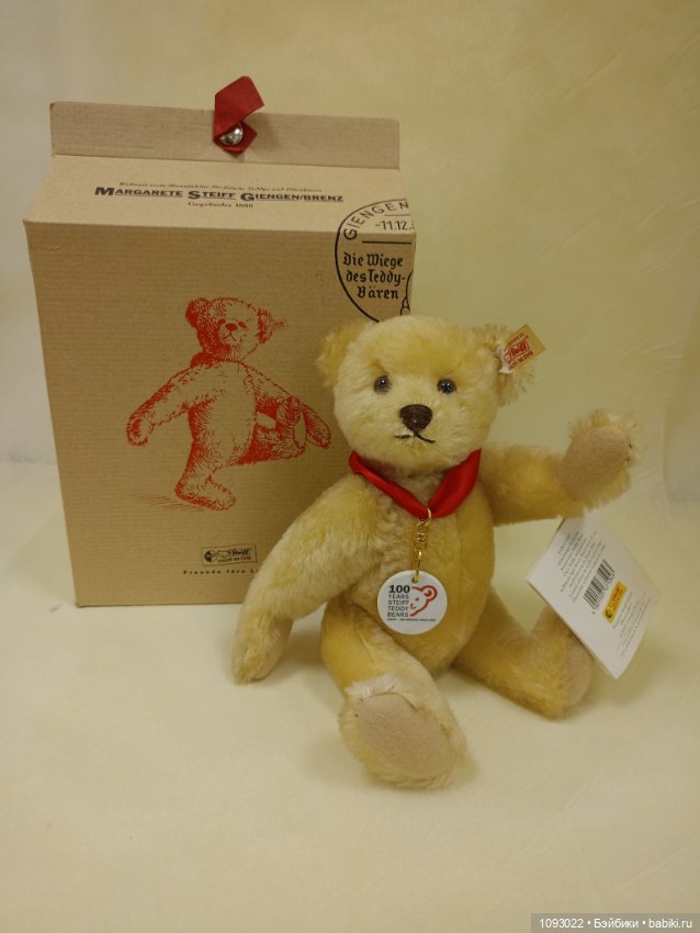 Мишка Steiff — Винтажные куклы и игрушки детства