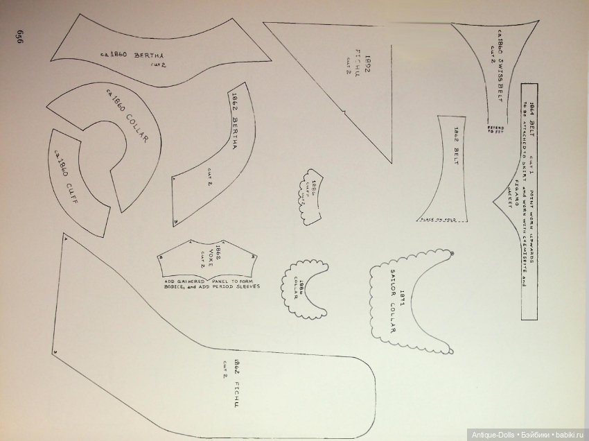 The Collector’s Book of Dolls’ Clothes: Costumes in Miniature (1700–1929) (фото 8)