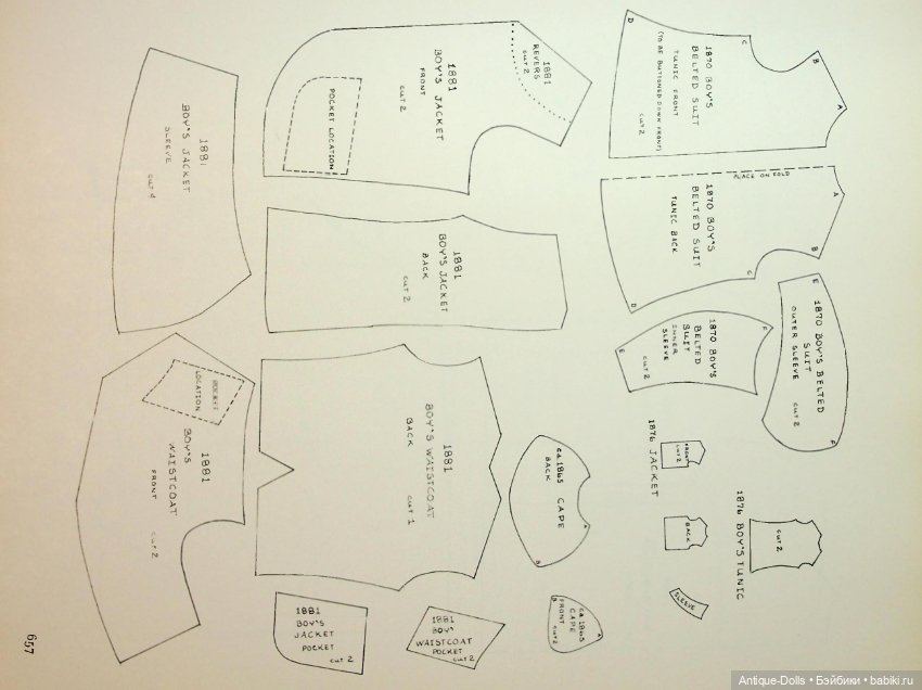 The Collector’s Book of Dolls’ Clothes: Costumes in Miniature (1700–1929) (фото 9)