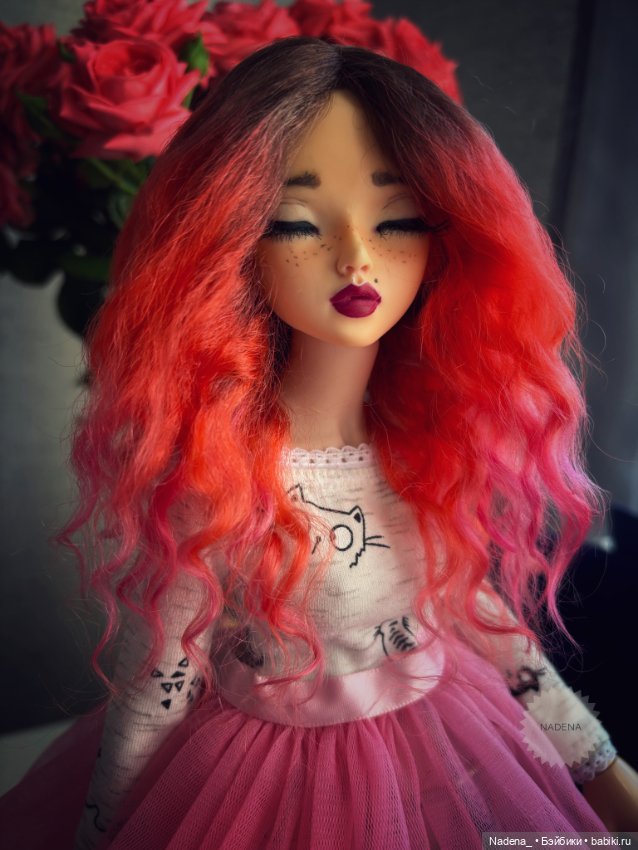 Парик на Минифи — Парики для BJD (фото 3)