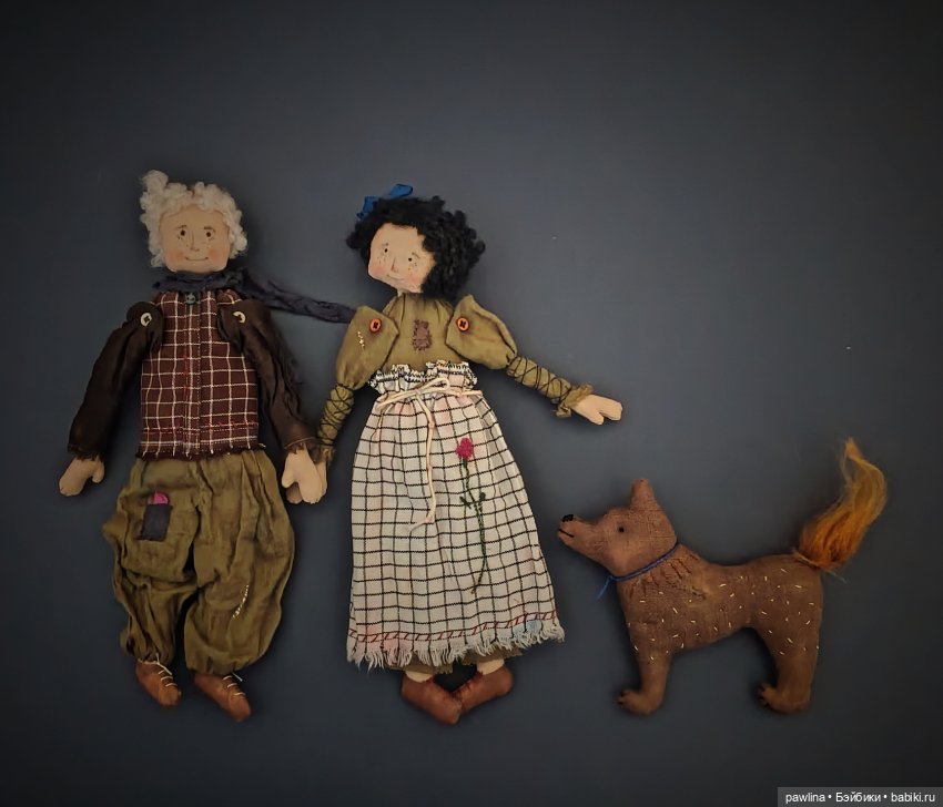Текстильная кукла — Авторские куклы (фото 3)