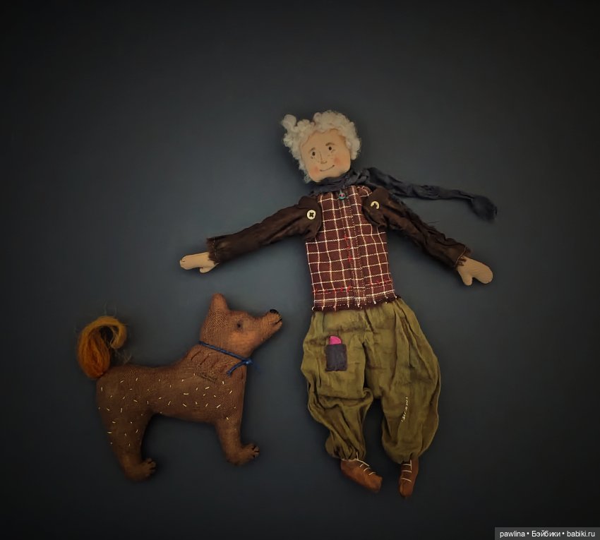 Текстильная кукла — Авторские куклы (фото 4)