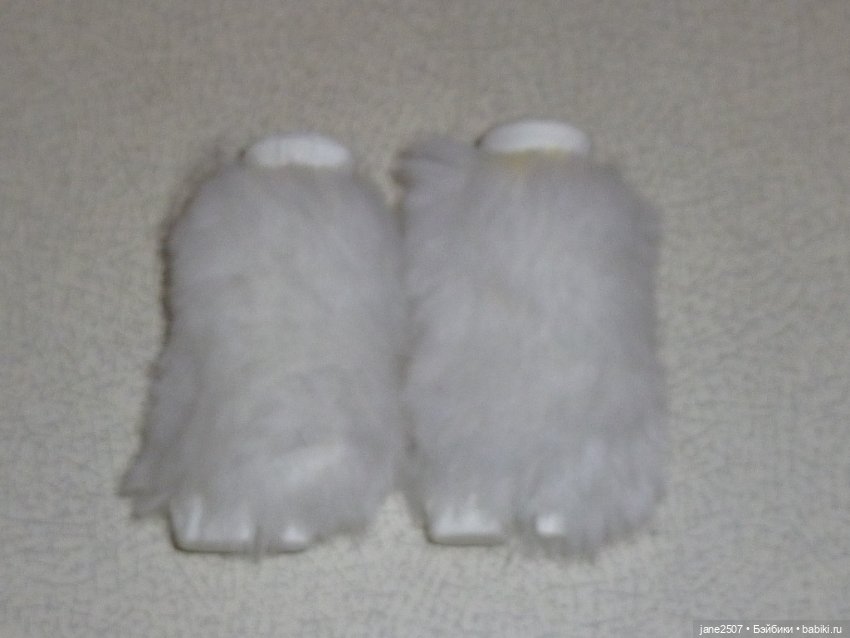 Сапожки с мехом из редкого аутфита Monsieur Z (Integrity toys) - подходят Dynamite girls, Barbie (фото 3)