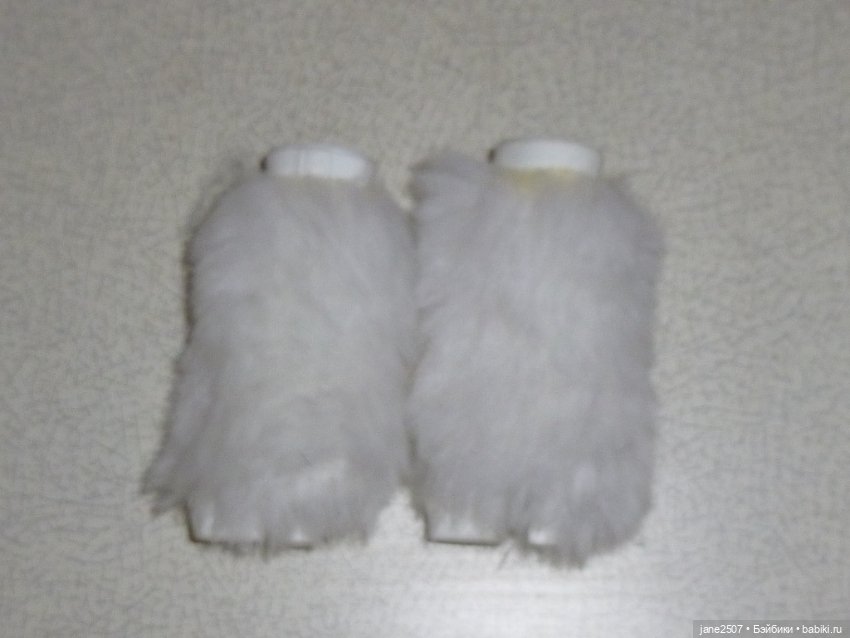 Сапожки с мехом из редкого аутфита Monsieur Z (Integrity toys) - подходят Dynamite girls, Barbie (фото 2)