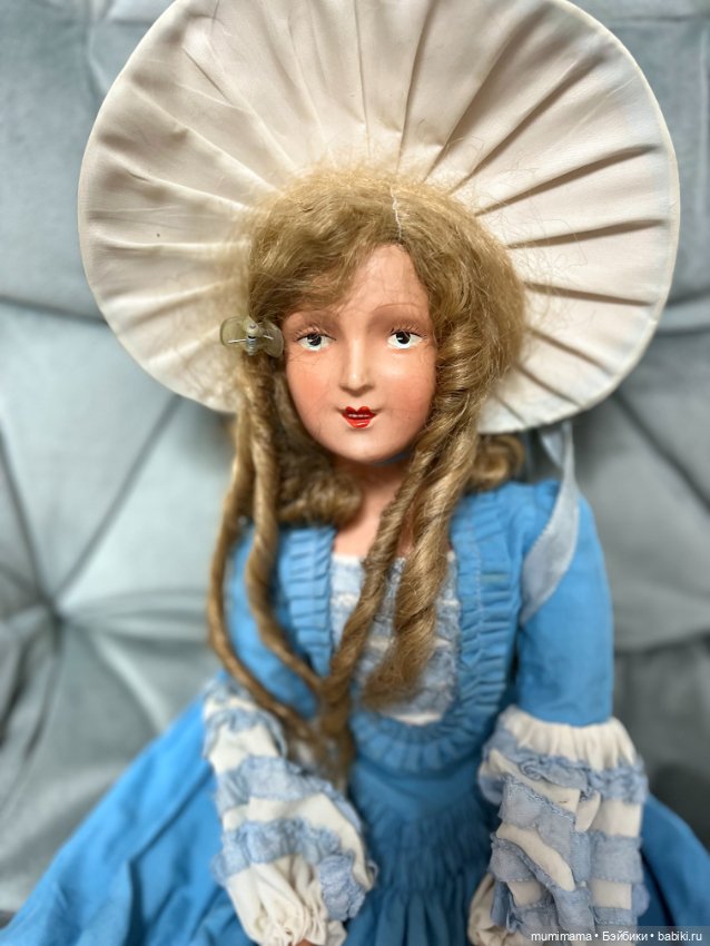 Будуарная кукла Art Deco 1920 рост 58 см (фото 2)