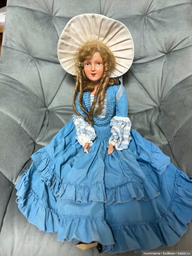 Будуарная кукла Art Deco 1920 рост 58 см (фото 3)