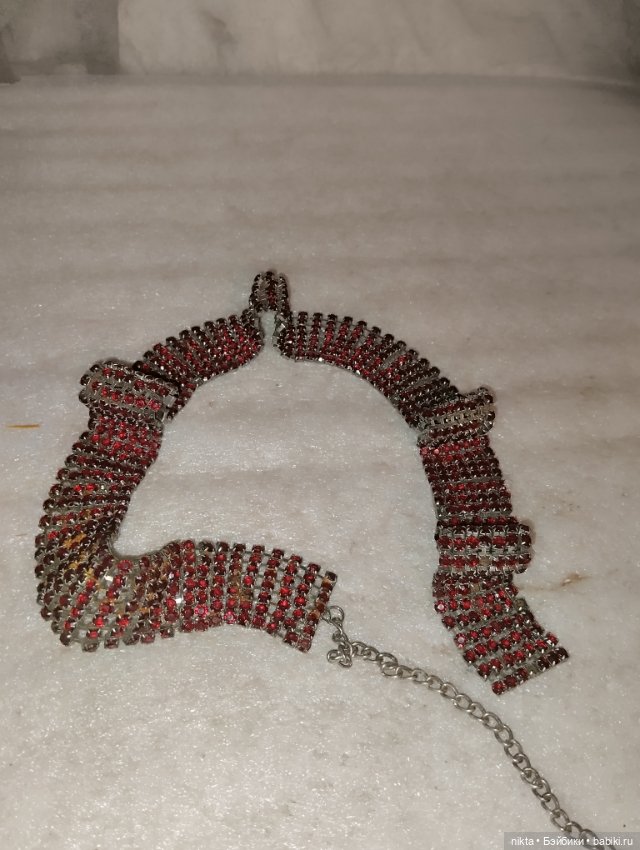 Пояс со стразами, с камнями на разбор для творчества (фото 8)