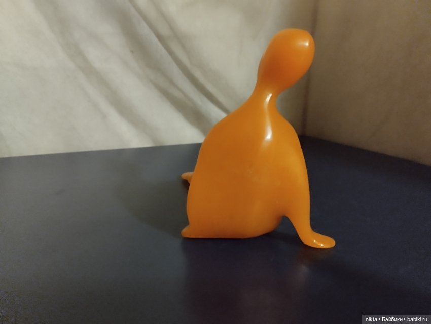 Статуэтка Девушка Ню колкий пластик СССР 60е (фото 2)