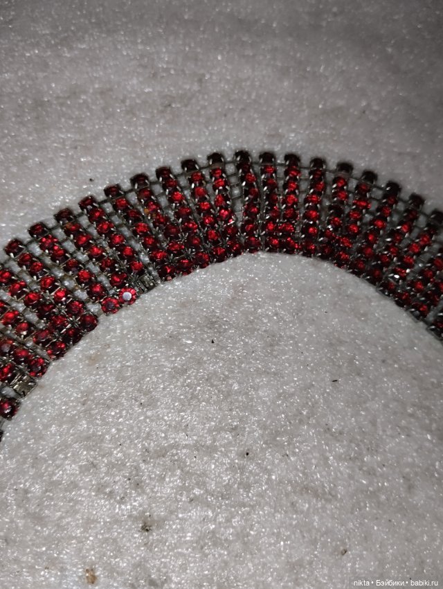 Пояс со стразами, с камнями на разбор для творчества (фото 5)