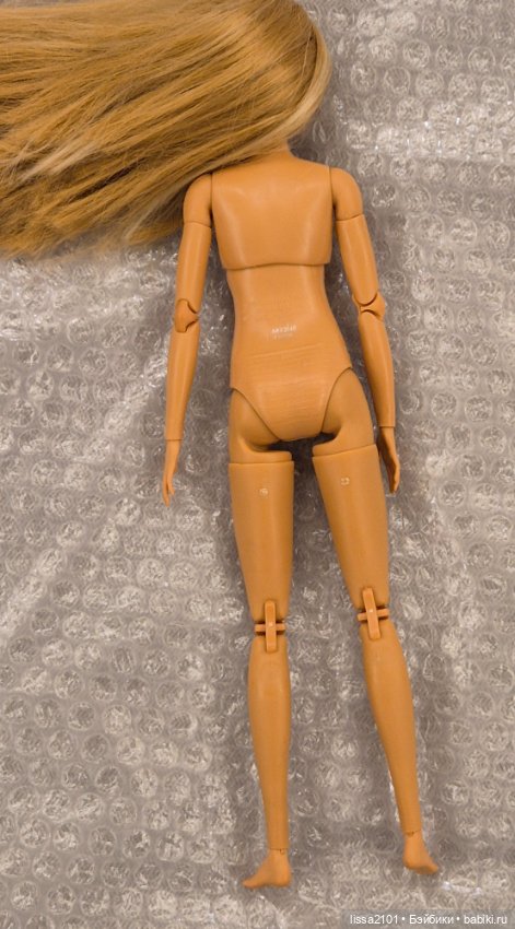 Barbie butterfly art на высоком теле mtm (фото 5)