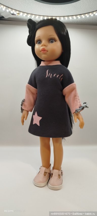 Платье для куклы Паола Рейна 32-34 см и Руби Ред 31 см (фото 6)