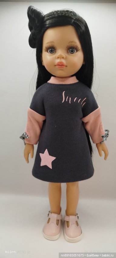 Платье для куклы Паола Рейна 32-34 см и Руби Ред 31 см (фото 8)