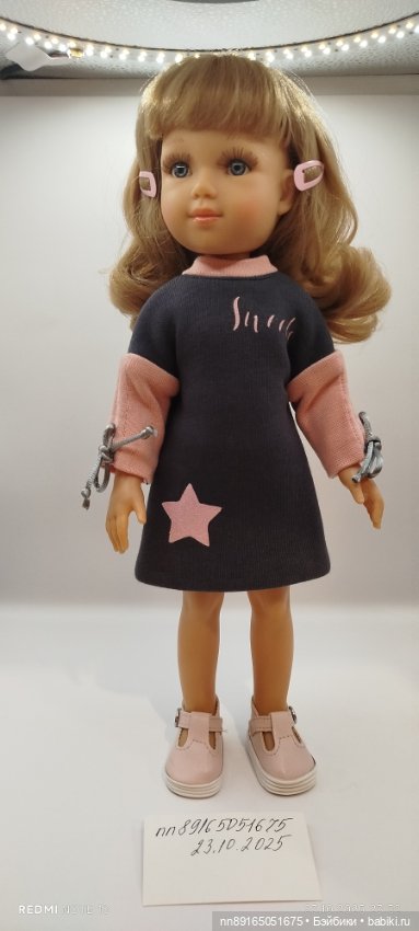 Платье для куклы Паола Рейна 32-34 см и Руби Ред 31 см