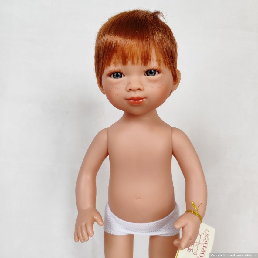 Carmen Gonzalez, кукла - мальчик Марко, рыжий , 34 см, № 1