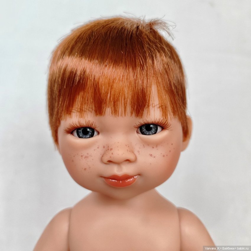 Carmen Gonzalez, кукла - мальчик Марко, рыжий , 34 см, № 1 (фото 8)