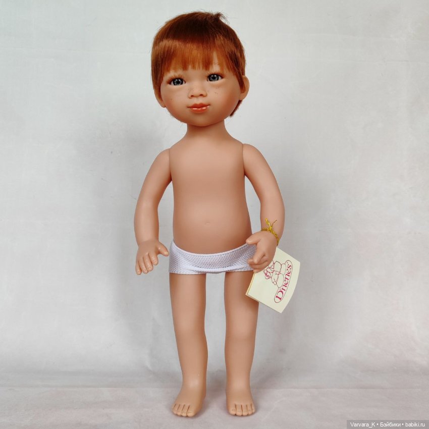 Carmen Gonzalez, кукла - мальчик Марко, рыжий , 34 см, № 1