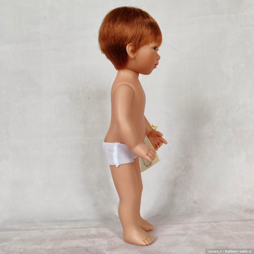 Carmen Gonzalez, кукла - мальчик Марко, рыжий , 34 см, № 1 (фото 5)
