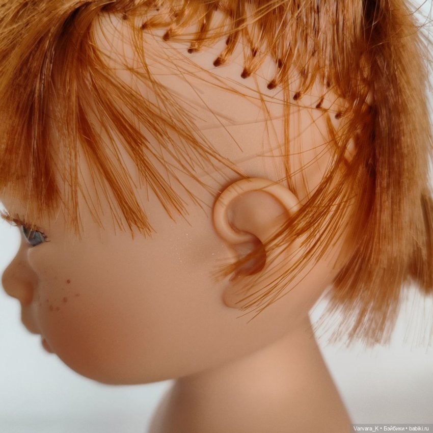 Carmen Gonzalez, кукла - мальчик Марко, рыжий , 34 см, № 1