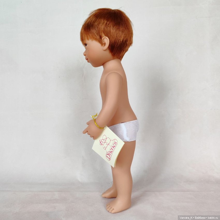 Carmen Gonzalez, кукла - мальчик Марко, рыжий , 34 см, № 1 (фото 7)