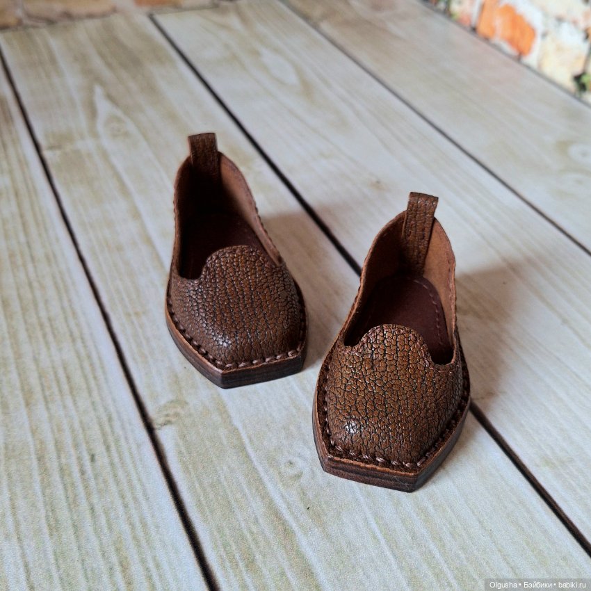 Туфельки-балетки на кукол Готц50 (фото 2)