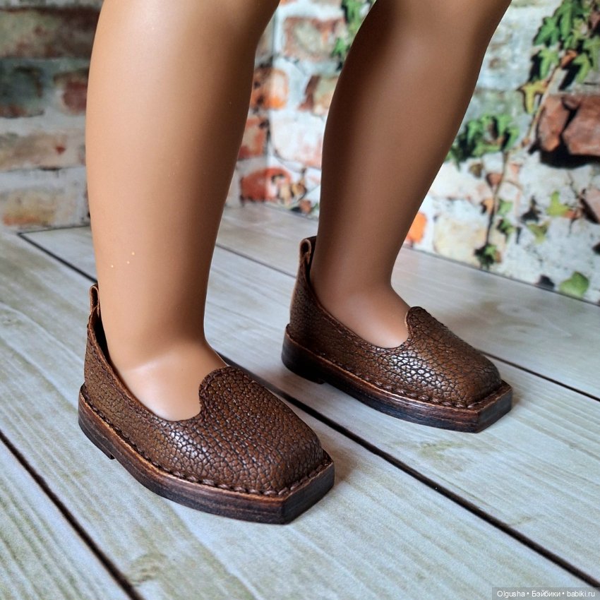 Туфельки-балетки на кукол Готц50 (фото 6)