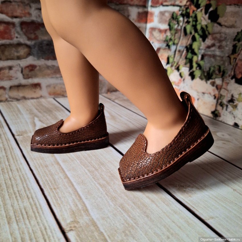 Туфельки-балетки на кукол Готц50 (фото 7)