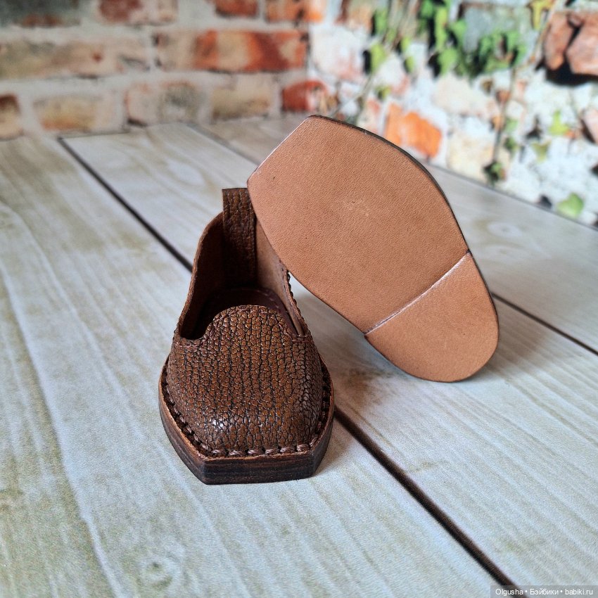 Туфельки-балетки на кукол Готц50 (фото 4)